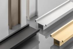 Hliníkový profil, systém bez úchytu VELLO, T oboustranný, stříbrný, délka 3 m 1208964226