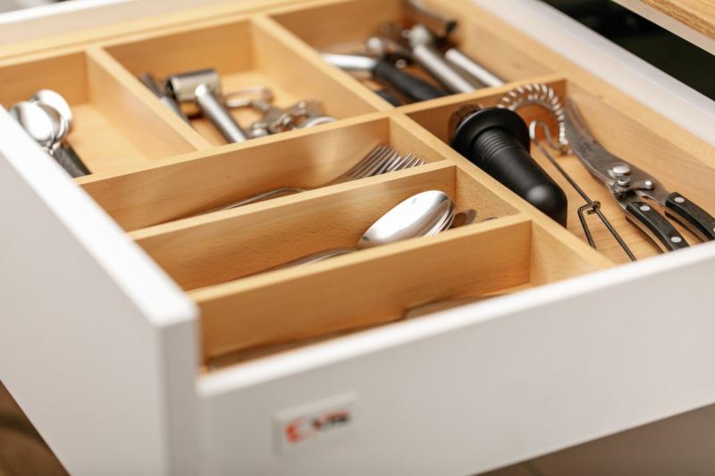 Decor Cutle Příborníky Kuchyně Nastavitelná Vložka pro 600-1000mm Skříně 1208966291