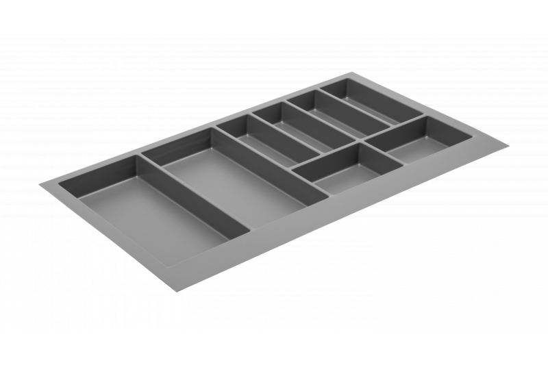 Decor Cutle Příborníky Vložka do Kuchyňské Zásuvky 900 Antracit 1208966382