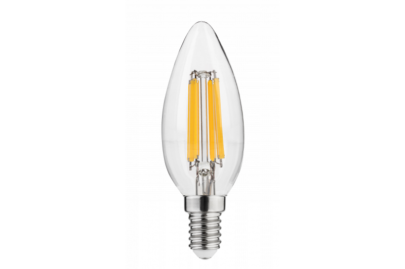ZDROJ SVĚTLA LED, VLÁKNO, A-G, C35, 4000K, E14, 5,8W, AC220-240V, 360°, 640lm, 50mA 1208966965