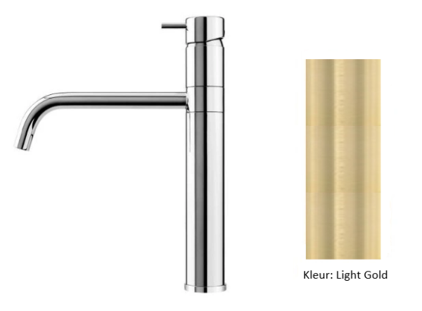 Waterevolution Flow kuchyňská baterie PVD Light Gold T150WGE