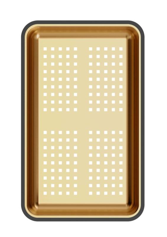 Quadri měděná odpadní miska 38x23 cm pro Newport dřezy 1208967505