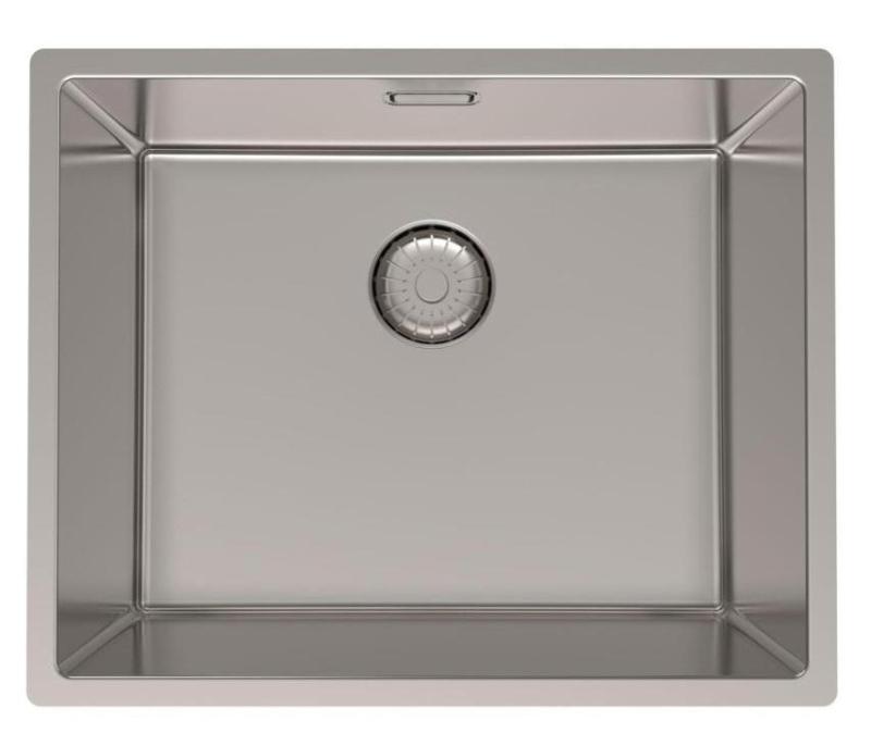 Pure.Sink Prestige nerezový dřez 50x40 cm 10mm radius spodní, plochá a horní montáž PPG5040-02