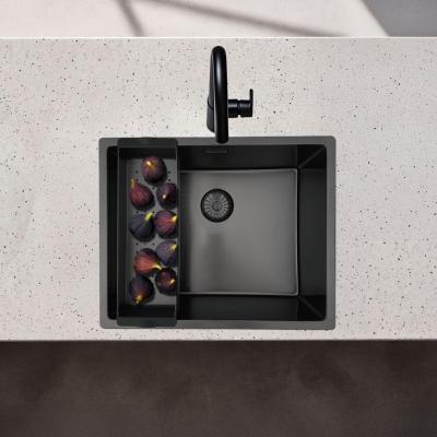 Pure.Sink Prestige vložka do dřezu Gun Metal PPGCL40-61