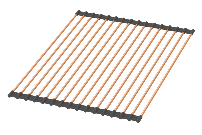 Pure.Sink Prestige rolovací podložka do dřezu Měď PPGRM40-62