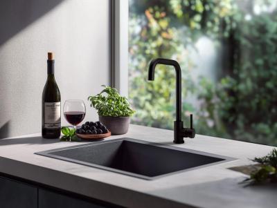 Pure.Sink Elite Steel Pure kuchyňská baterie Matná černá PS8010-10