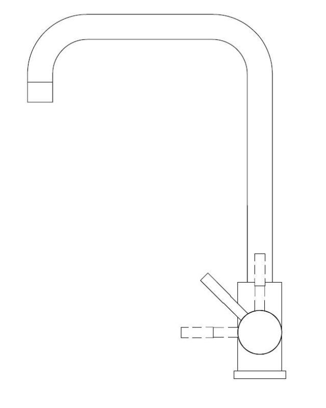 Pure.Sink Elite Steel Pure kuchyňská baterie PVD kartáčované zlato PS8010-60