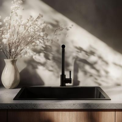 Pure.Sink Elite Steel Spark kuchyňská baterie Matná černá PS8040-10