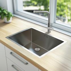 Pure.Sink Elite Steel Spark-S kuchyňská baterie z nerezové oceli s výsuvným výtokem PS8041-02