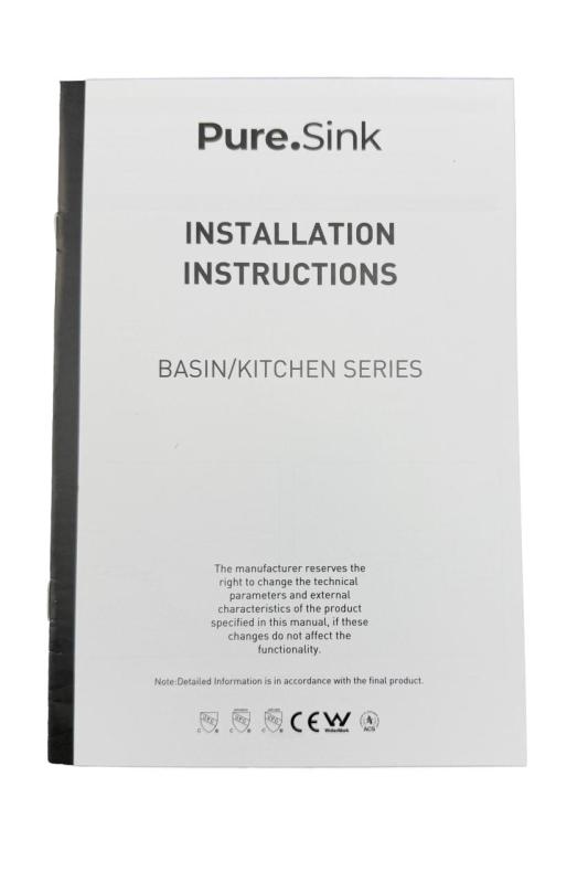 Pure.Sink Elite Steel Spark-S kuchyňská baterie PVD kartáčované zlato s výsuvnou hubicí PS8041-60.