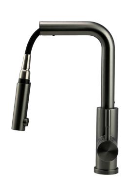 Pure.Sink Elite Steel Spark-S kuchyňská baterie PVD Gun Metal s výsuvnou hubicí PS8041-61