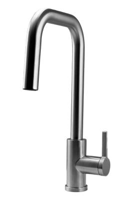 Pure.Sink Elite Steel Crystal-S kuchyňská baterie z nerezové oceli s výsuvnou výpustí PS8050-02.