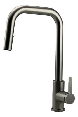 Pure.Sink Elite Steel Crystal-S kuchyňská baterie PVD Gun metal s výsuvným výtokem PS8050-61