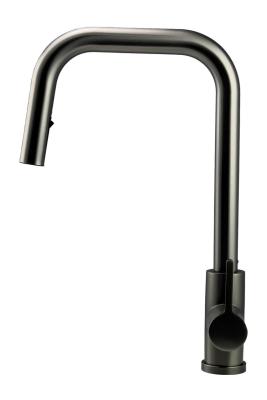 Pure.Sink Elite Steel Crystal-S kuchyňská baterie PVD Gun metal s výsuvným výtokem PS8050-61