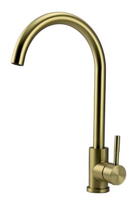 Pure.Sink Elite Steel Stream kuchyňská baterie PVD kartáčované zlato PS8044-60