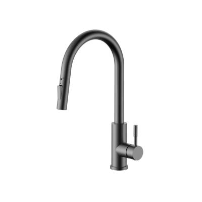 Pure.Sink Elite Steel Stream-S kuchyňská baterie PVD Gun metal s výsuvnou výpustí PS8045-61