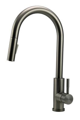 Pure.Sink Elite Steel Stream-S kuchyňská baterie PVD Gun metal s výsuvnou výpustí PS8045-61