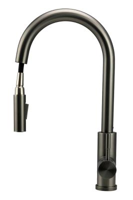 Pure.Sink Elite Steel Stream-S kuchyňská baterie PVD Gun metal s výsuvnou výpustí PS8045-61