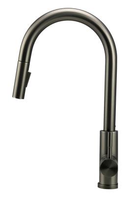 Pure.Sink Elite Steel Stream-S kuchyňská baterie PVD Gun metal s výsuvnou výpustí PS8045-61