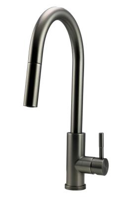 Pure.Sink Elite Steel Stream-S kuchyňská baterie PVD Gun metal s výsuvnou výpustí PS8045-61