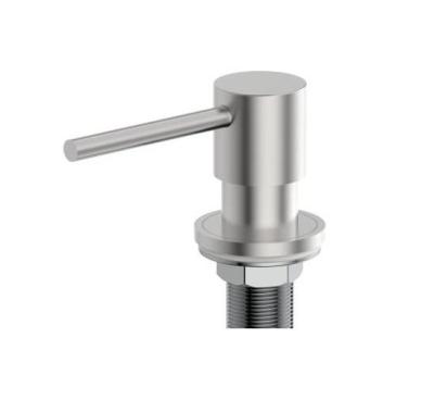 Pure.Sink Elite Steel Shine vestavěný dávkovač mýdla z nerezové oceli, plnitelný PS9010-02