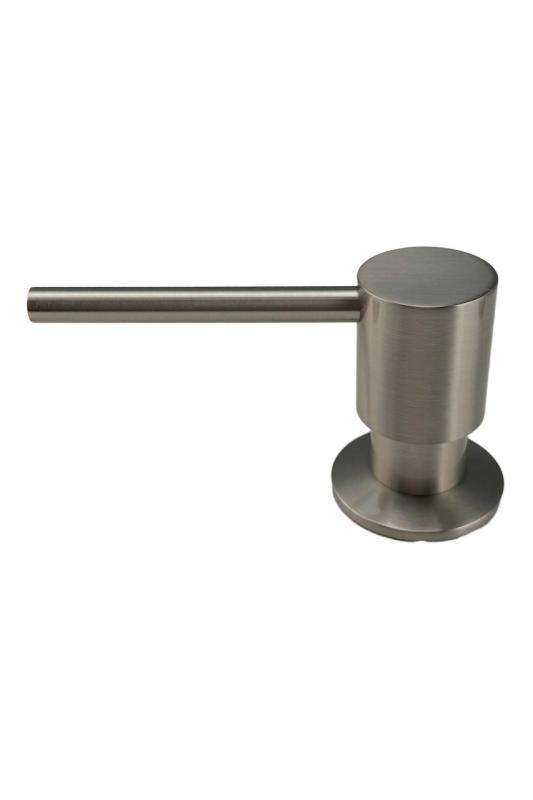 Pure.Sink Elite Steel Shine vestavěný dávkovač mýdla z nerezové oceli, plnitelný PS9010-02