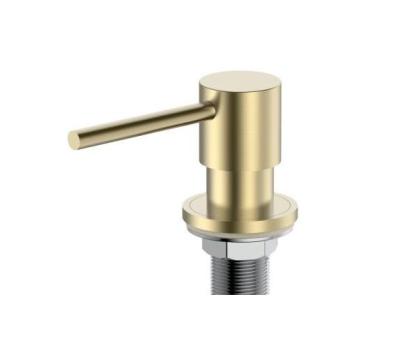Pure.Sink Elite Steel Shine vestavěný dávkovač mýdla PVD kartáčované zlato, shora plnitelný PS9010-60