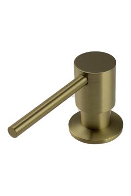 Pure.Sink Elite Steel Shine vestavěný dávkovač mýdla PVD kartáčované zlato, shora plnitelný PS9010-60
