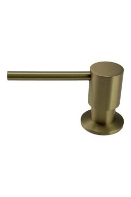 Pure.Sink Elite Steel Shine vestavěný dávkovač mýdla PVD kartáčované zlato, shora plnitelný PS9010-60