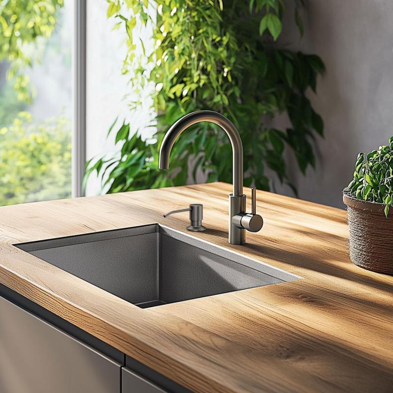 Quadri Manchester Vestavěný Dávkovač Mýdla Antracit - Plnitelný shora 1208967656