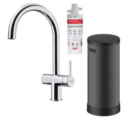 Franke Maris vodní centrum 7L boiler 3-1 s dotykovou elektronickou vařící vodovodní baterií chrom 160.0713.580