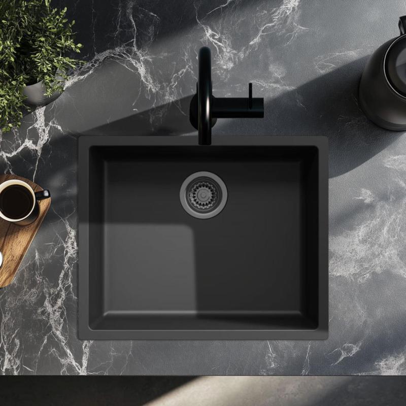 Zwarte spoelbak 50x40cm onderbouw, opbouw en vlakbouw met gun metal plug 1208968038

Zwarte dřez 50x40cm pro spodní montáž, povrchovou montáž a plochou montáž s gun metal zátkou 1208968038