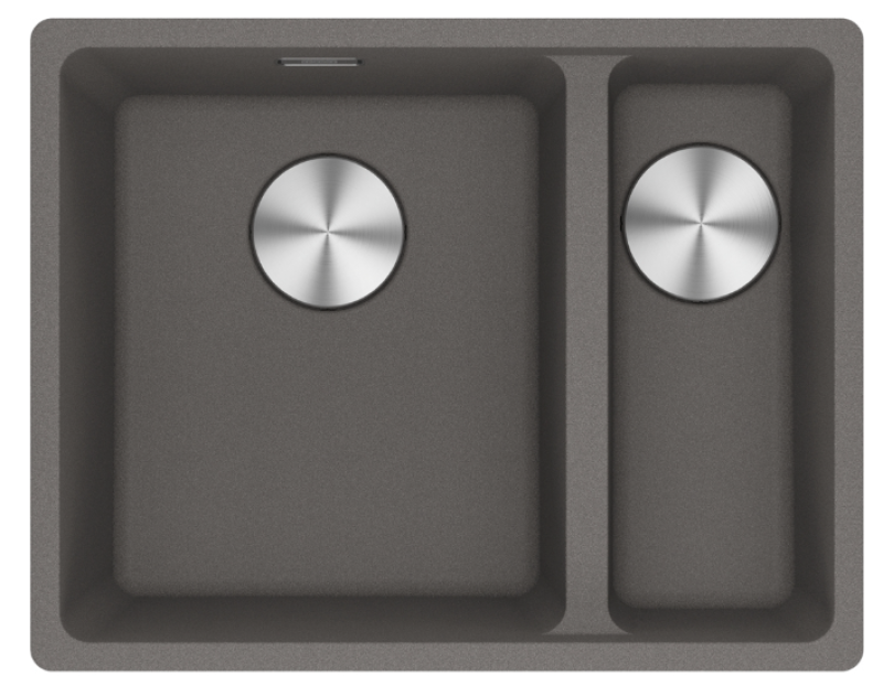 Franke Maris MRG 260-34-15 Fragranite Slate Grey Dřez Levá Miska Šedá tmavá Plochá montáž 135.0714.635
