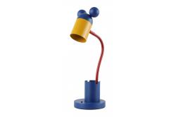 Stolní lampa MOUSE, 5495, max.250V, 50/60Hz, 1*E27, max.25 W, průměr 8 cm, IP20, námořnická modrá/žlutá