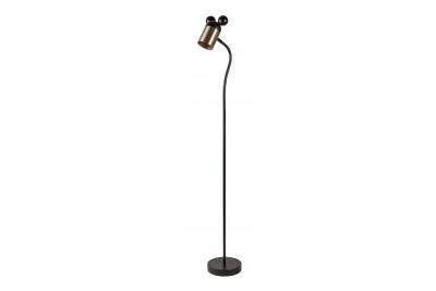Podlahová lampa MOUSE, 0086, max.250V, 50/60Hz, 1*E27, max.25 W, IP20, prům.8 cm, černá/zlatá