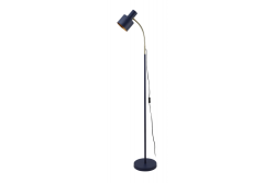 Stojací lampa SELVIA II, 5990, max. 250 V, 50/60 Hz, 1*E27, max. 25 W, IP20, průměr 12 cm, tmavě modrá
