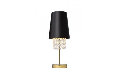 Stolní lampa NESTO 3, 6090, AC220-240V, 50/60Hz, 1*E27, max.40W, prům. 20 cm, černá/zlatá