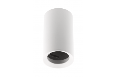Stropní svítidlo TIPO alum, 65X115, IP20, max 50W, kulaté bílé