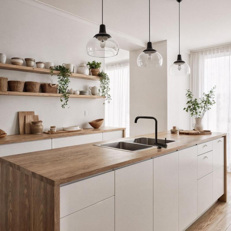 Graniteland Serenity Kuchyňská Baterie Černá se Sklopným Výtokem 1208969533