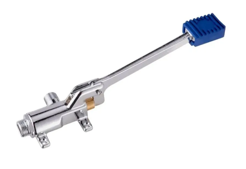 PB Pedal Line Nožní pedál chrom pro montáž na podlahu nebo stěnu 1208969729