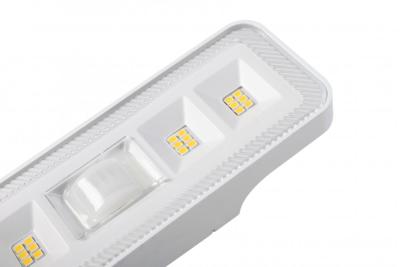 Solární svítidlo s detektory pohybu a soumraku DAVOS, LED, 1000lm, 4000K, 2000mAh, IP54, bílá