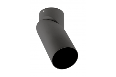 Stropní lampa VIRGO, max. 250V, 50/60Hz, 57x152mm, IP20, max. 20W, kulatá, černá