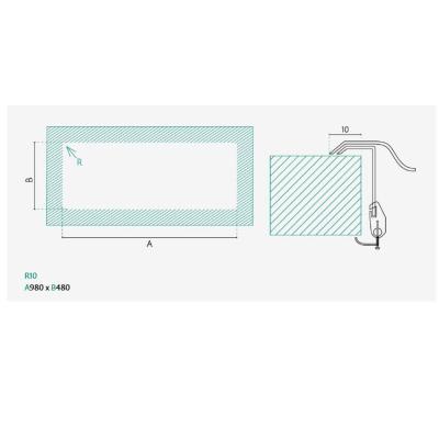 Banka Centurio 100-15 RVS 1,5 Dřez na povrch 100 x 50 cm s Odkapávací částí 1208970035