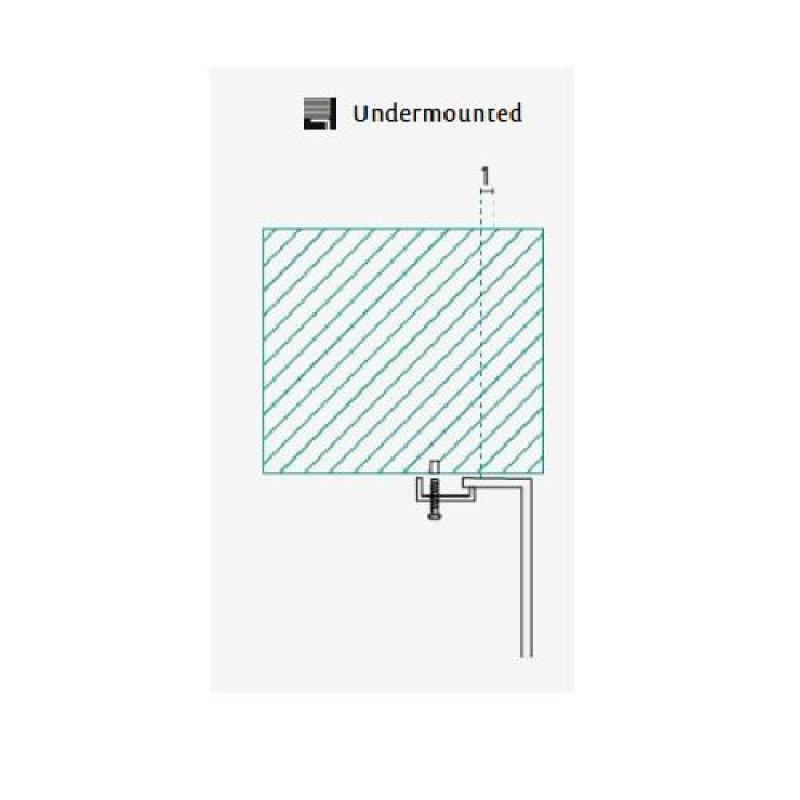 Banka P18380 Nerezový kulatý mělký dřez s odkapávačem 45 cm Nadstavba a podstavba 1208970057