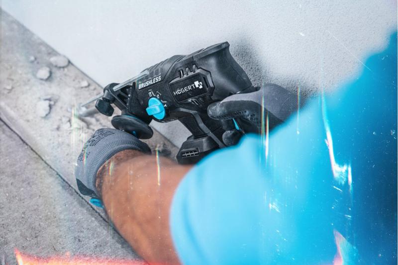 HÖGERT akumulátorová vrtačka sada, 18V, OneAccuSystem, s baterií, nabíječkou v kufru.