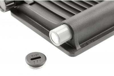 Sluneční povodňové světlo LUMOS II, LED, 2000lm, 6400K, 2600mAh vyměnitelné, IP65, černé