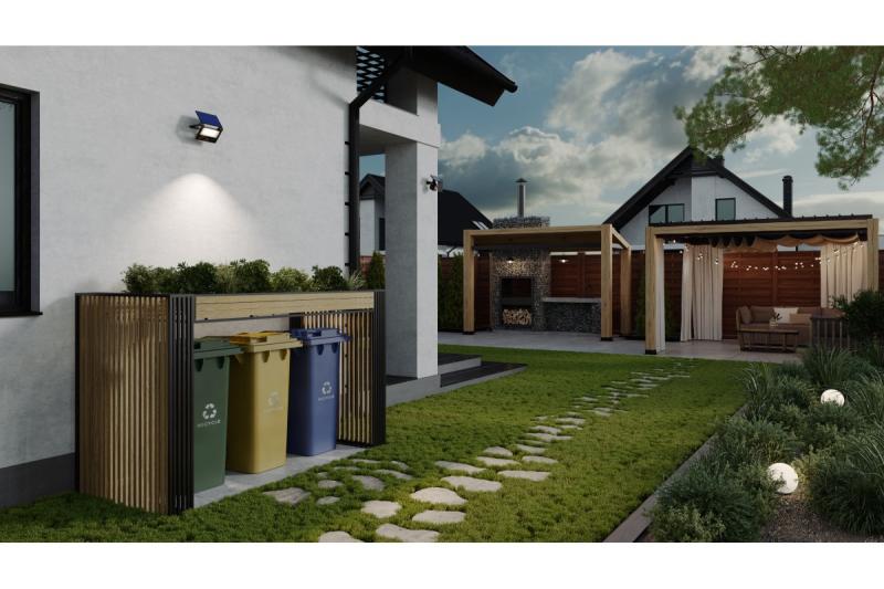 Světlo povodně LUMOS II, LED, 3000lm, 6400K, 2x2600mAh vyměnitelné, IP65, černé