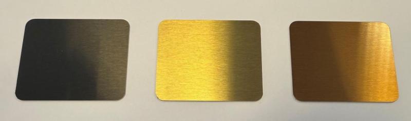 Pure.Sink PVD nerezová ocel barevný vzorek kartáčované zlato 1208970650