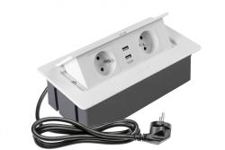 Měkký výsuvný zásuvkový modul.