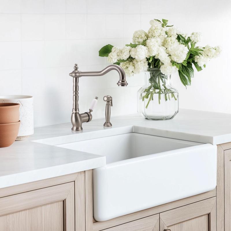 Ausmann Ceramic Mira Keramické Bílé Umyvadlo - Podstavné a Polozapuštěné 590 x 458 mm s Nerezovou Zátkou 1208970733